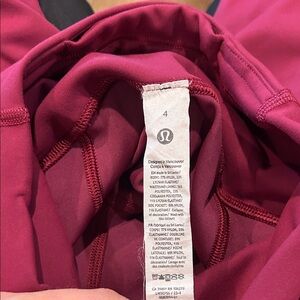 lululemon athletica Women's Leggings in Burgundy